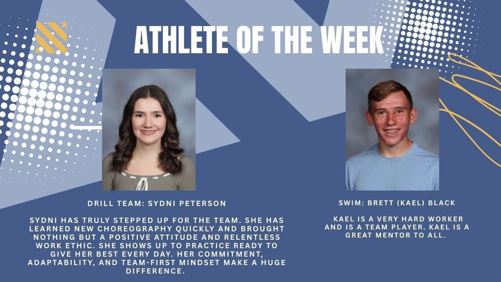 Athletes of the Week- bios