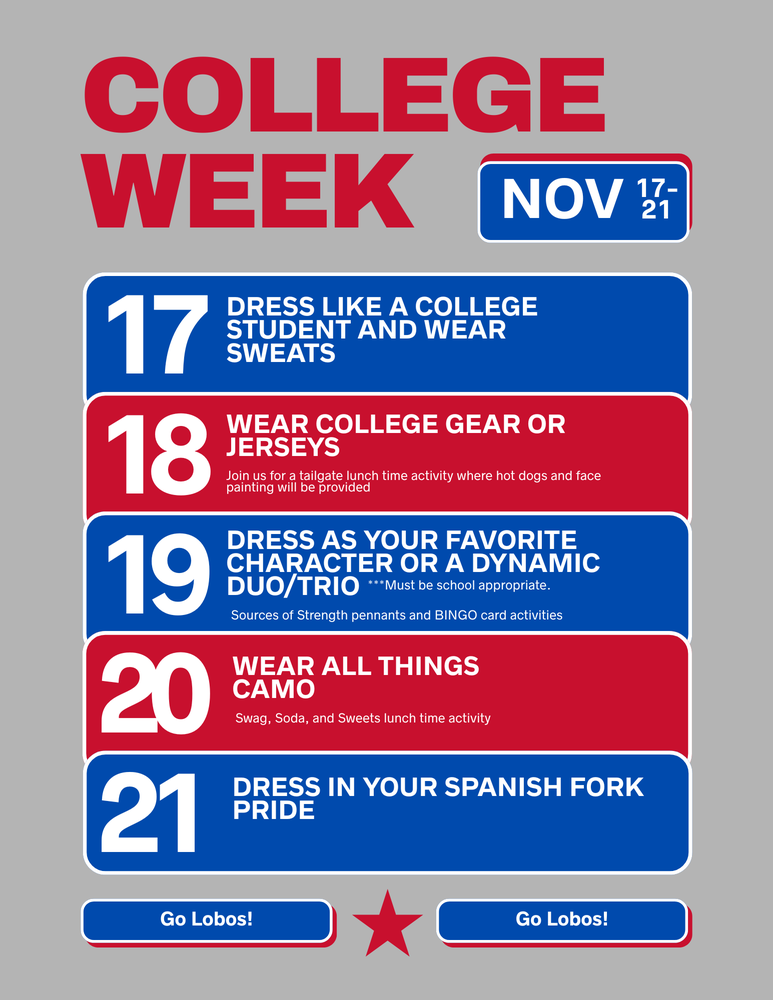 College Week Flyer