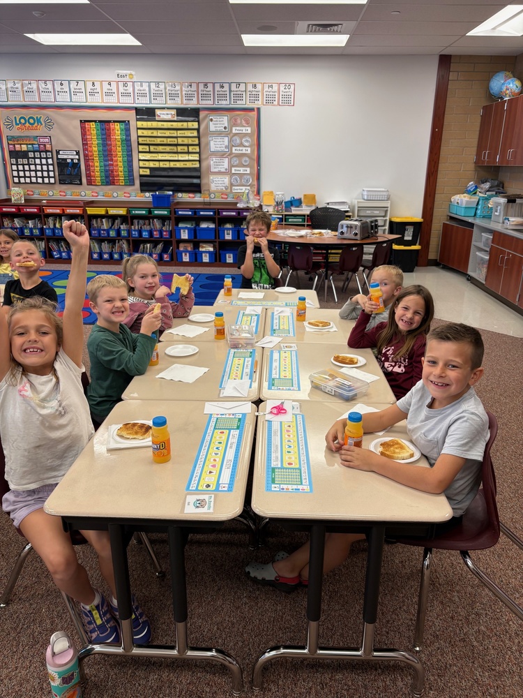 1st grade toast party