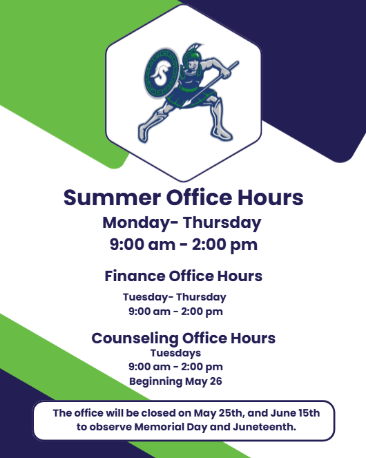 Summer Office Hours