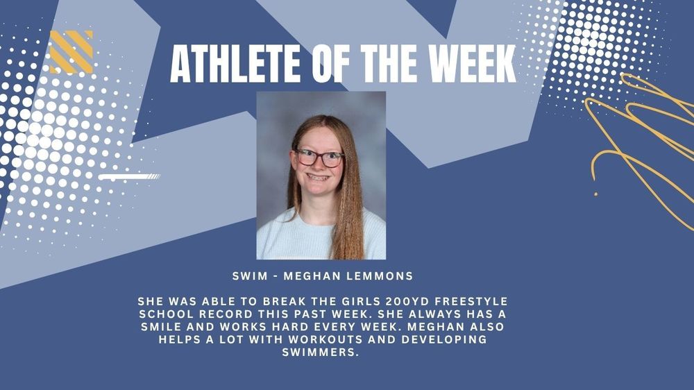 Athlete of the week Bios- Meghan Lemmons