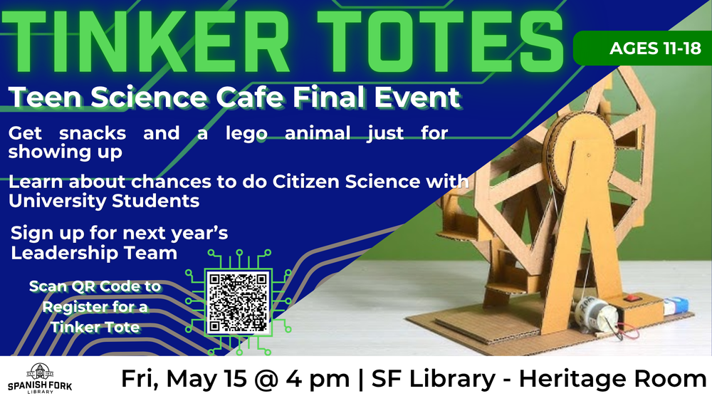 Tinker Totes Flyer