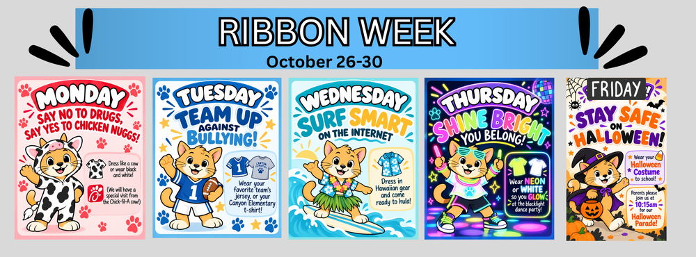 Ribbon Week: October 26-30