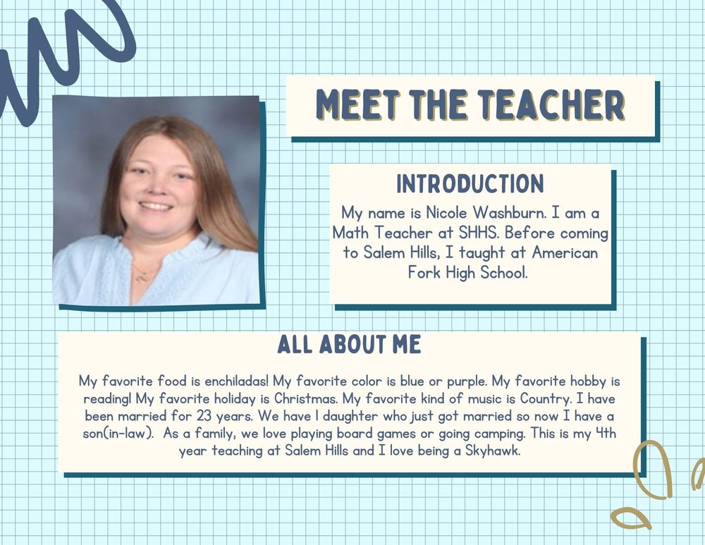 Teacher Spotlight: Nicole Washburn