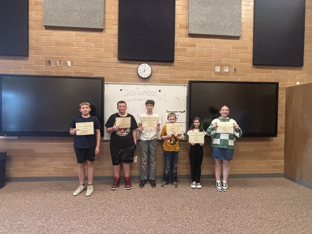 Students of the Month