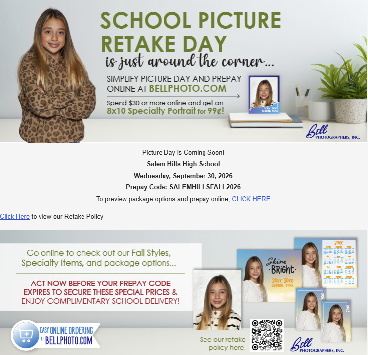 Picture retakes are September 30.