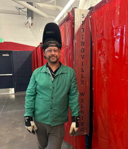 Jess Carter Welding Teacher