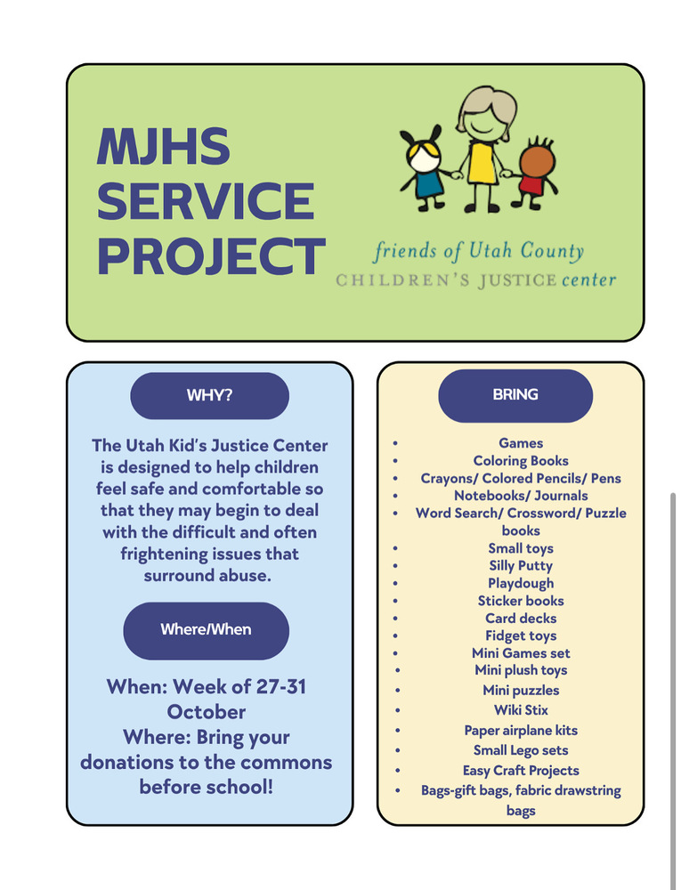 MJHS Service Project 