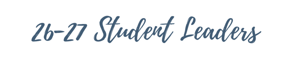 student leaders
