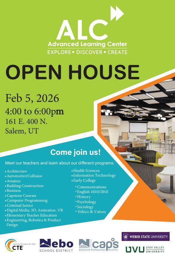 ALC Open House Flyer