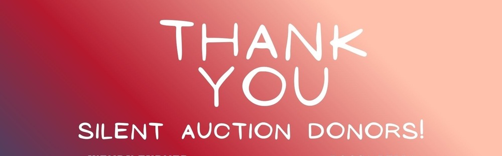 Thank you to all our silent auction donors