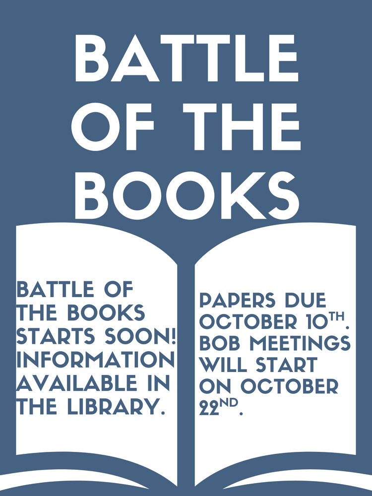 Battle of the Books 2025-26