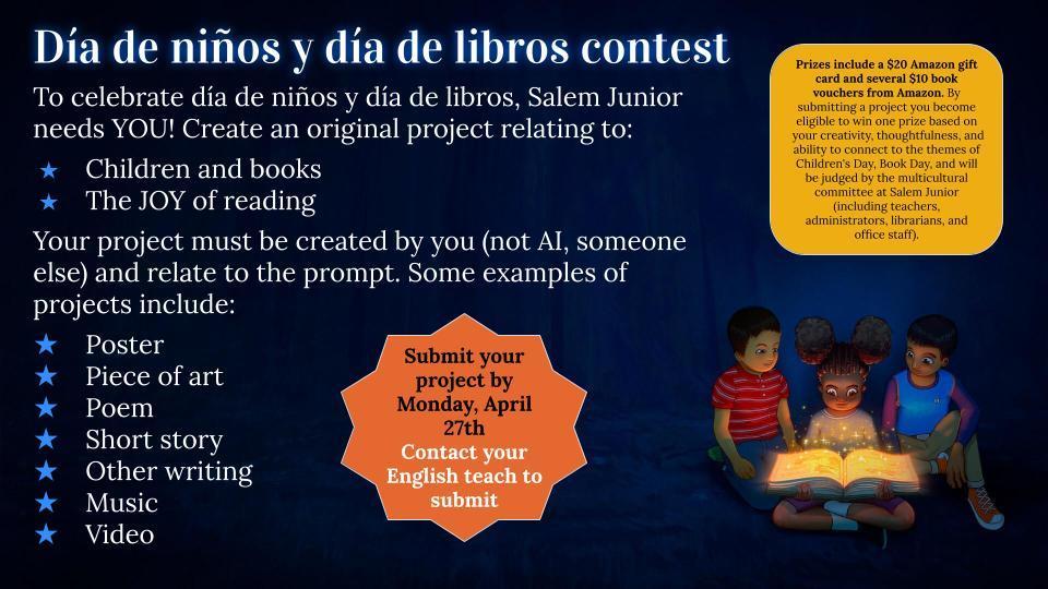DIa de ninos y dia de libros contest