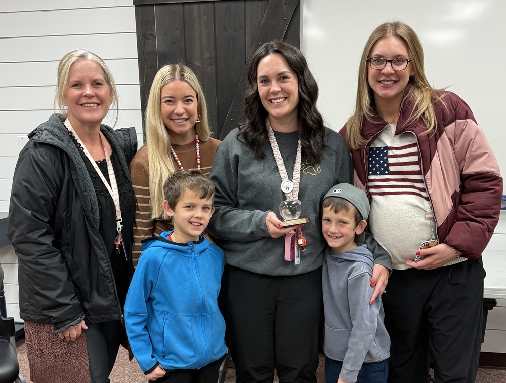 Becca Wilson Crystal Apple Winner