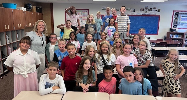 Fun in Mrs. Diede's class