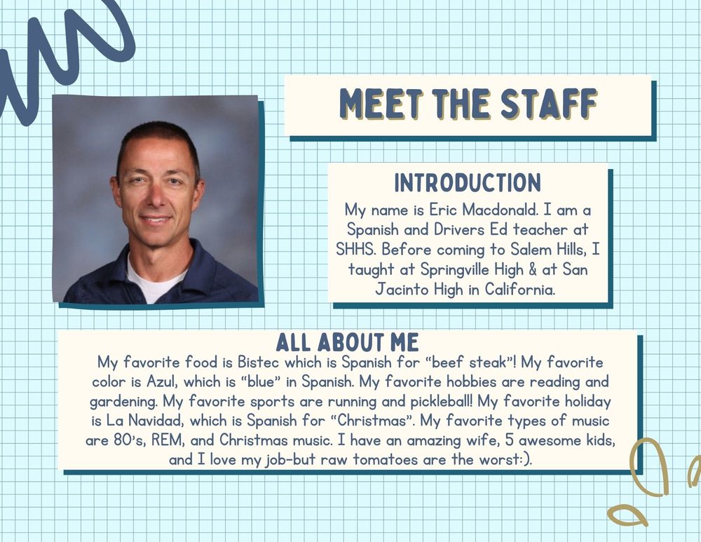 Teacher Spotlight: Eric Macdonald