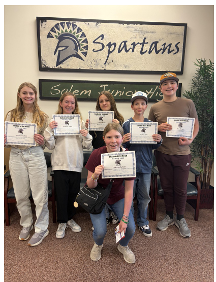 December Students of the Month