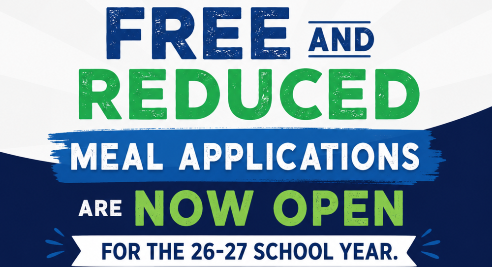 Free and Reduced Lunch Applications Starting Mid-July