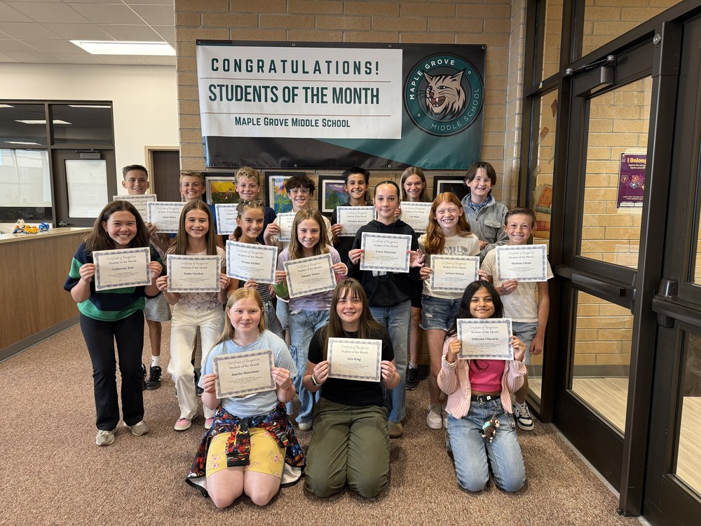 Student of the month 7th