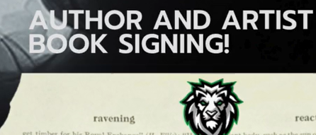 author and artist book signing