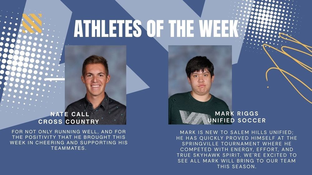 Athletes of the Week bios