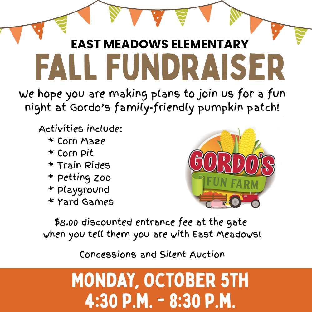 Fall Fundraiser Flyer