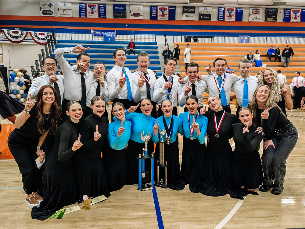 Ballroom Dance Team awarded Gold 1st place! 