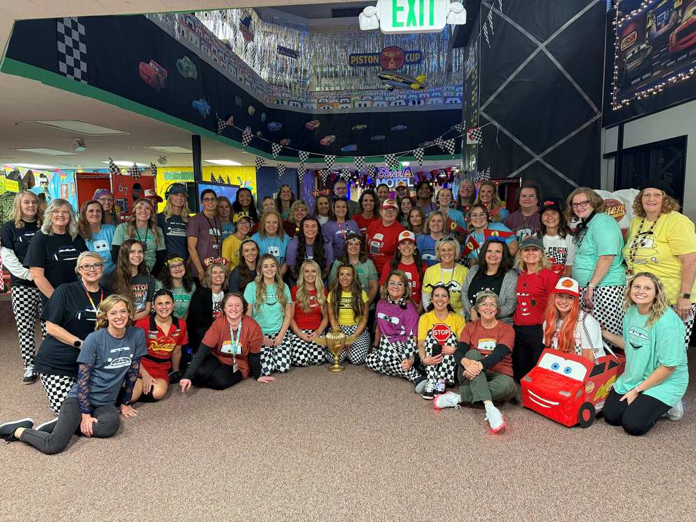 Teachers dressed for Halloween