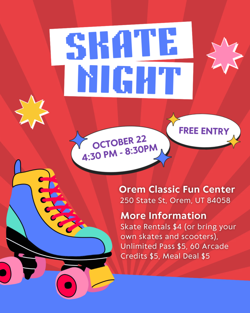 Cherry Creek Skate Night @Classic Fun Center