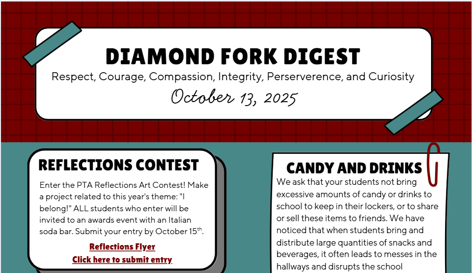 October 13 Newsletter