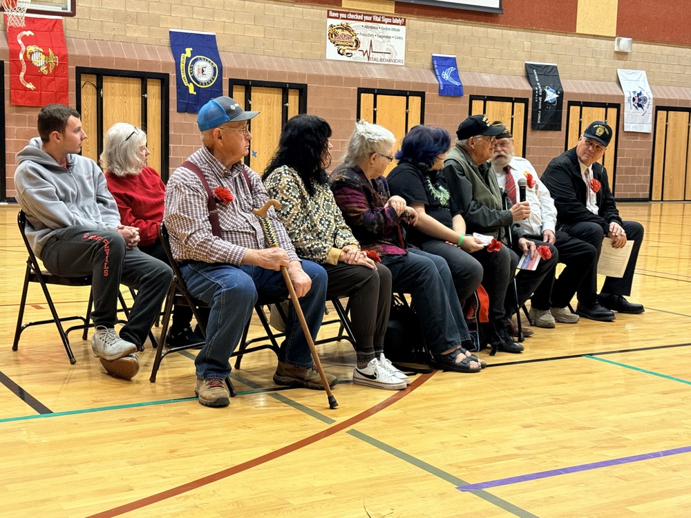 Veterans at Landmark High School