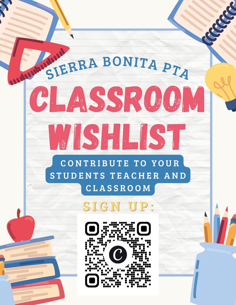 Classroom Wish List