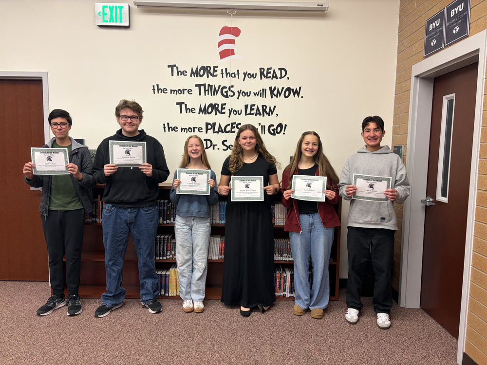 February Students of the Month