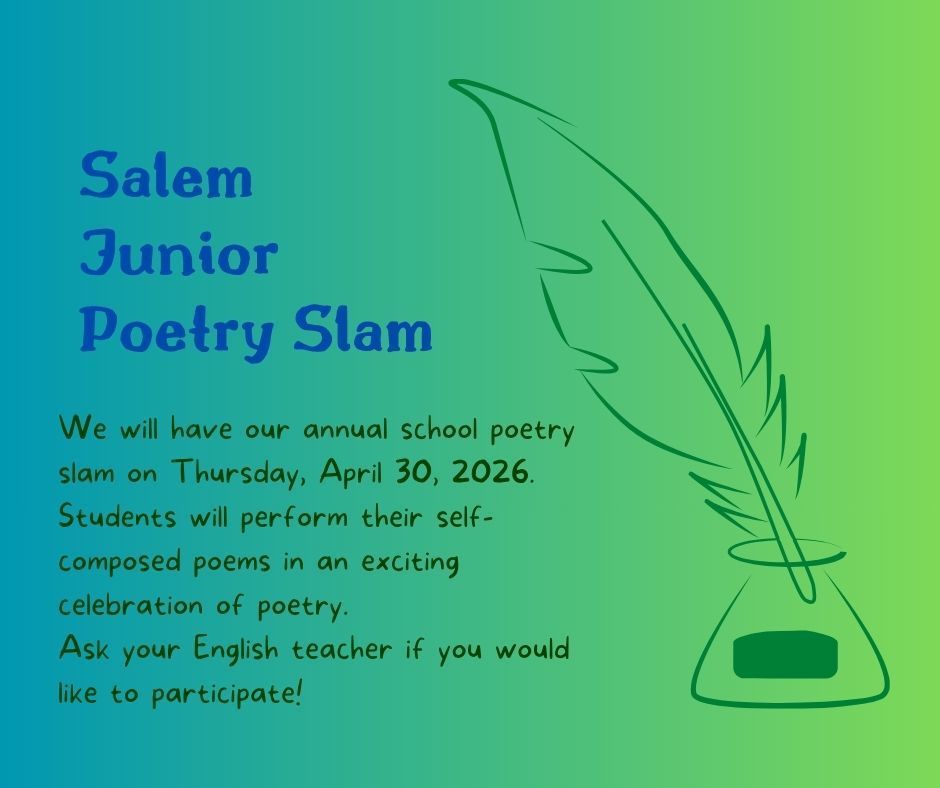 Salem Junior Poetry Slam