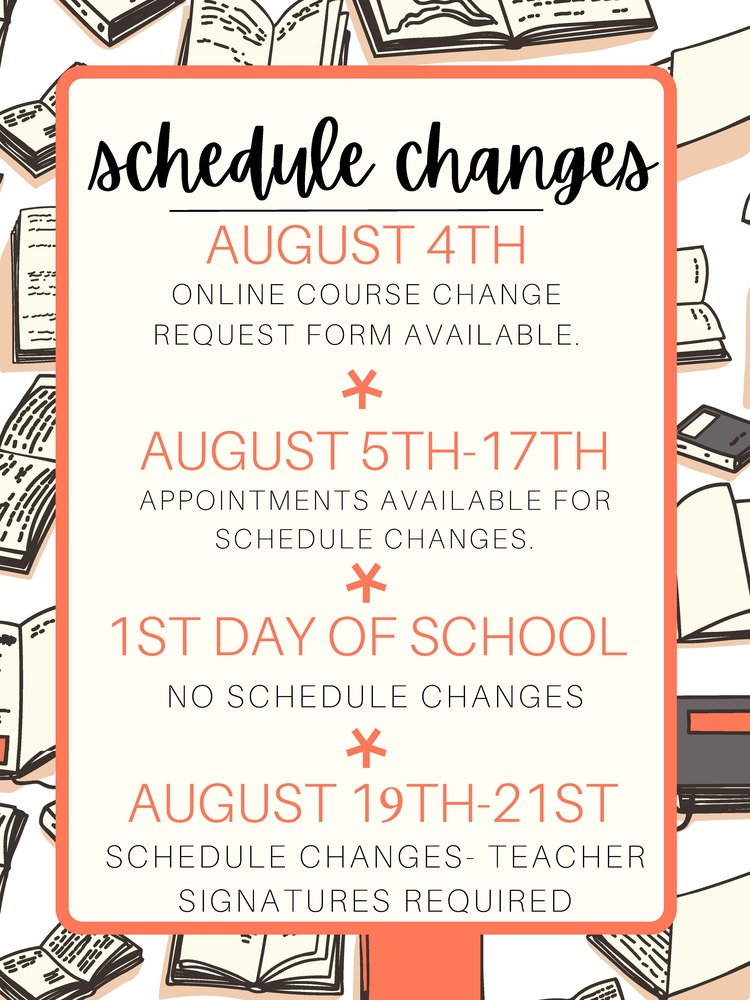 Schedule Change