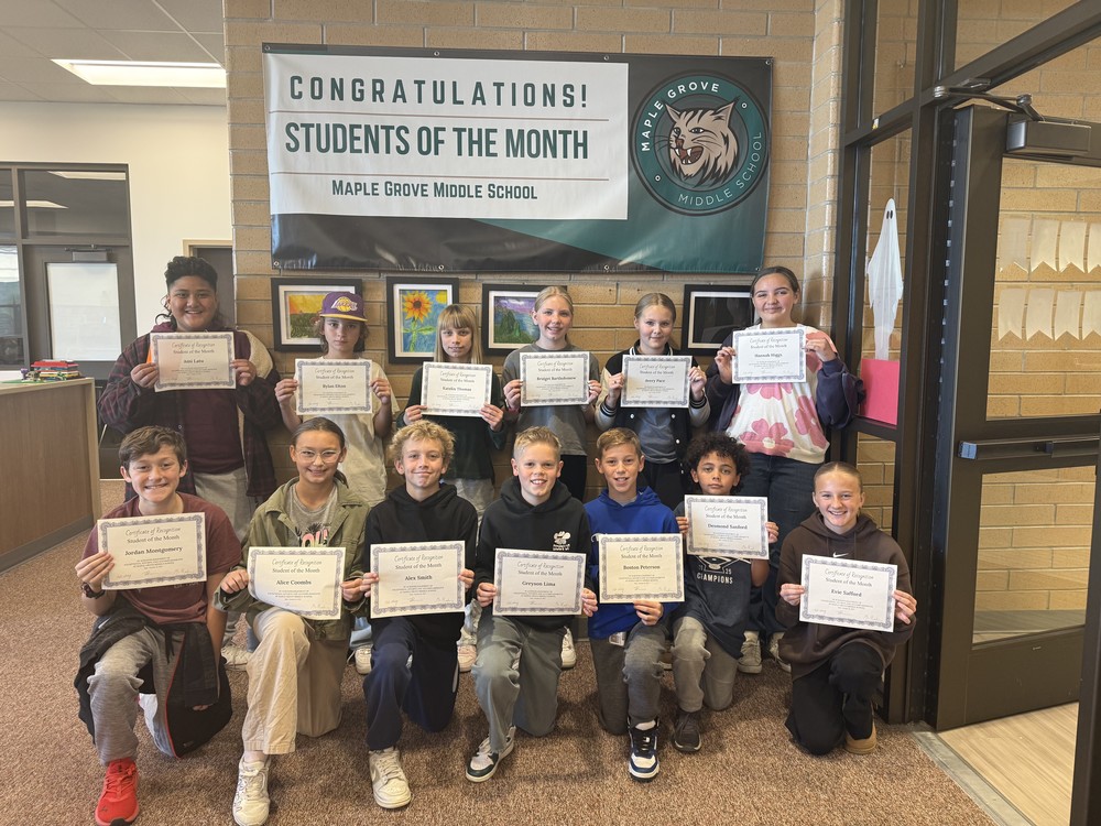 Student of the month 6th