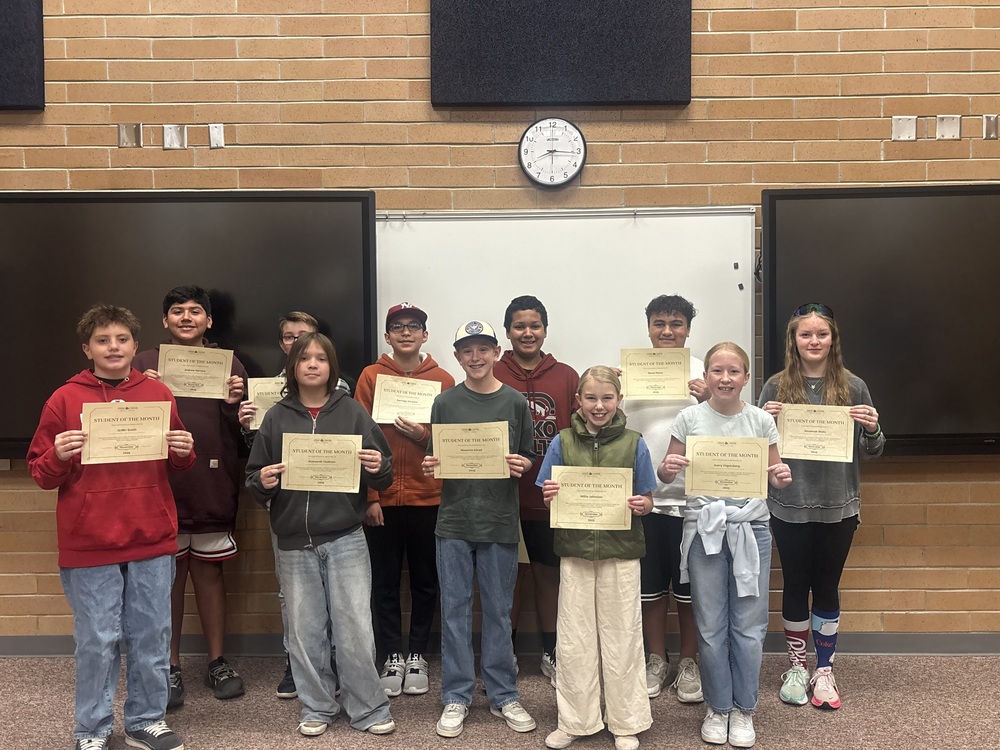 November Students of the Month