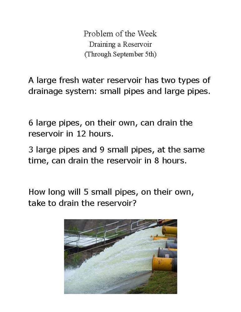 Math Problem of the Week