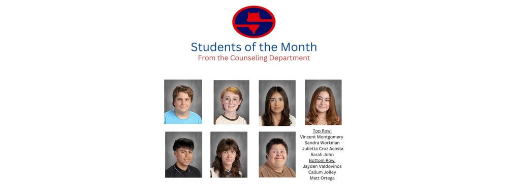 January Students of the month