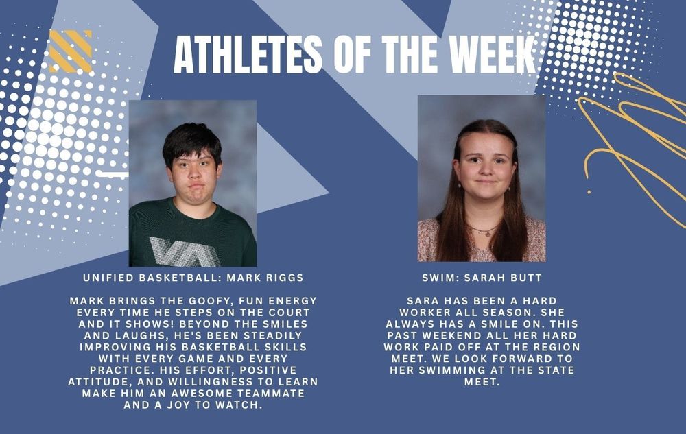 Athletes of the Week- bios