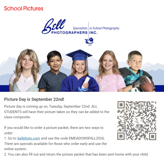 Picture Day Tomorrow