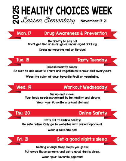 Red Ribbon Week Flyer