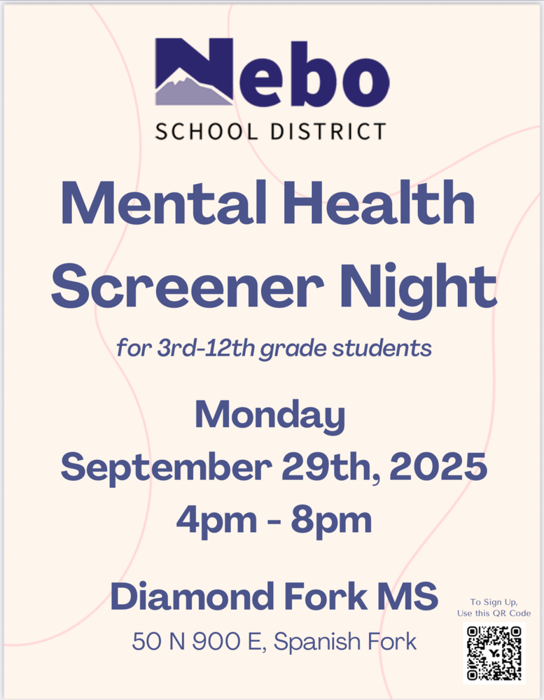 Mental Health Flier