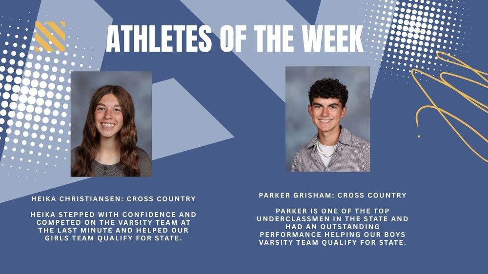 Athletes of the Week bios