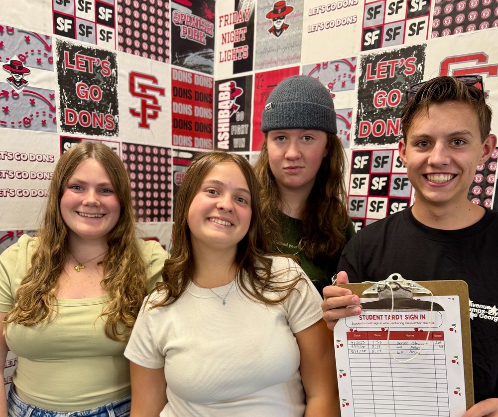 Spanish Fork Marketing Students