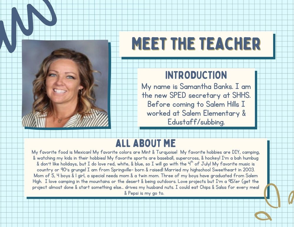 Teacher Spotlight- Samantha Banks