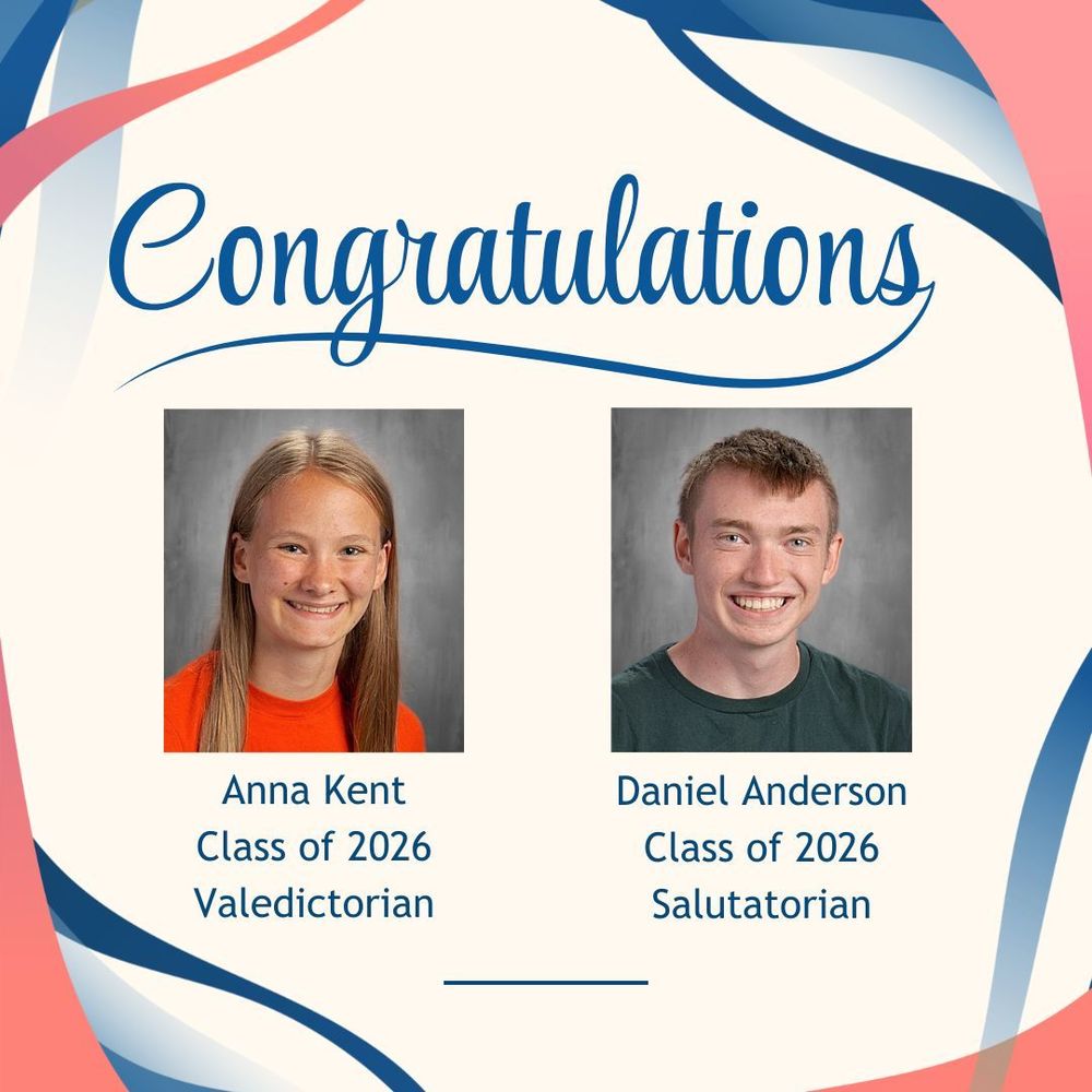 Valedictorian and Salutatorian