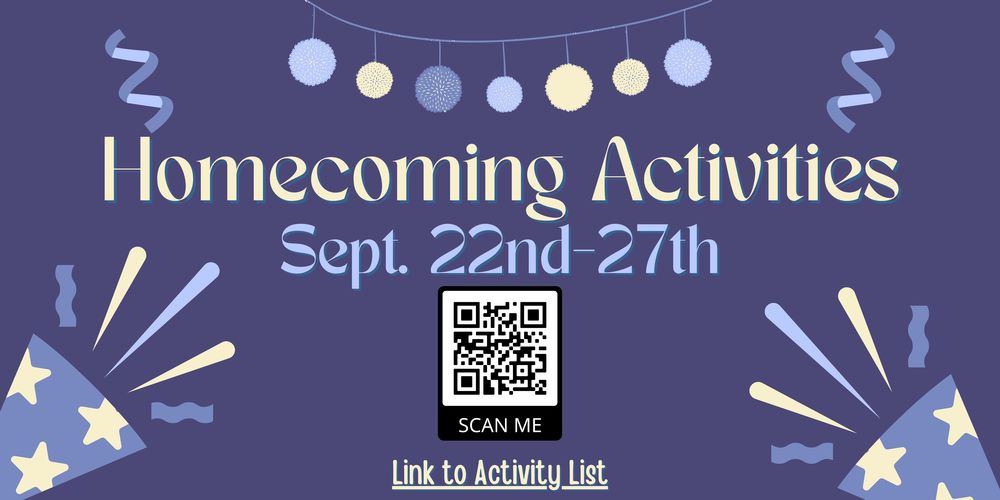 Homecoming Activities Sept. 22-27