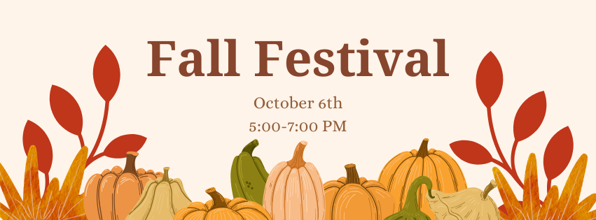 fall festival - pumpkins and leaves