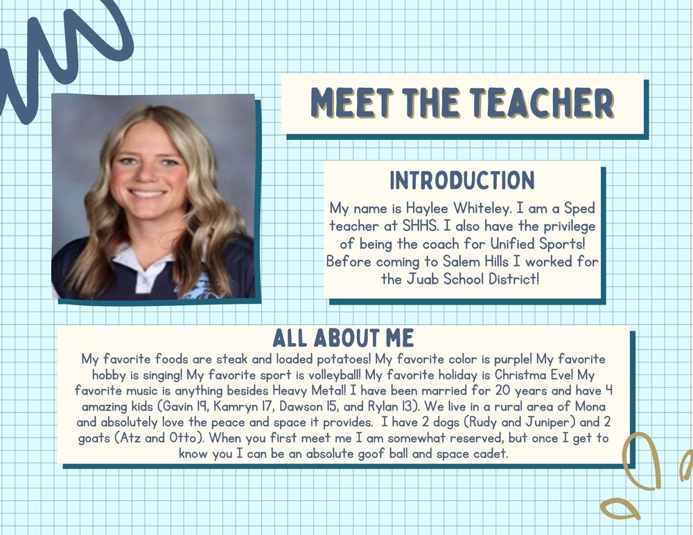 Teacher/Coach Spotlight: Haylee Whiteley
